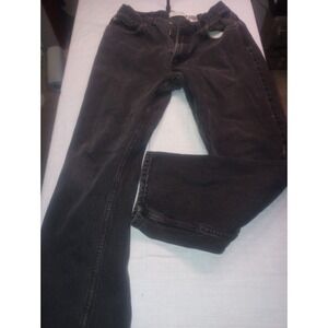 Levis 550 Black Relaxed Fit Straight Leg Cotton 32x32